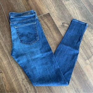 AG High Waisted Farrah Skinny Jeans